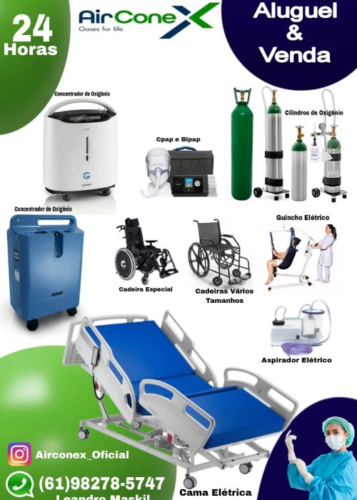 Air Conex produtos hospitalares - aluguel e venda