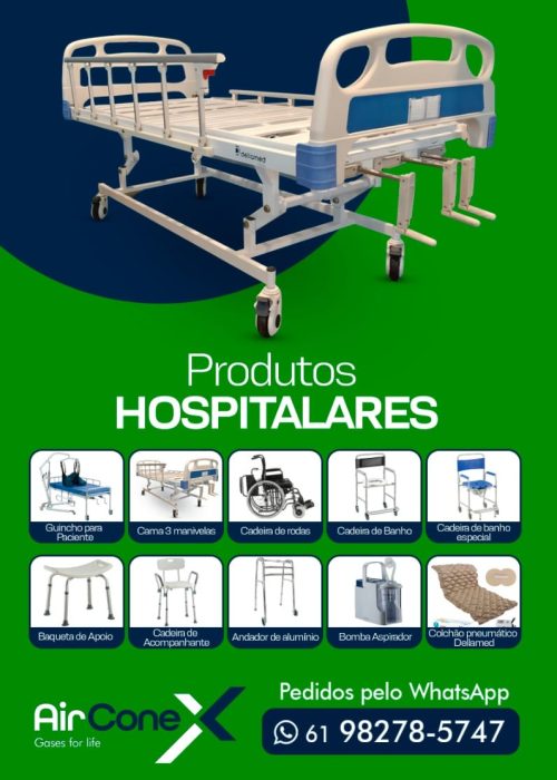 Air Conex produtos hospitalares - cama hospitalar